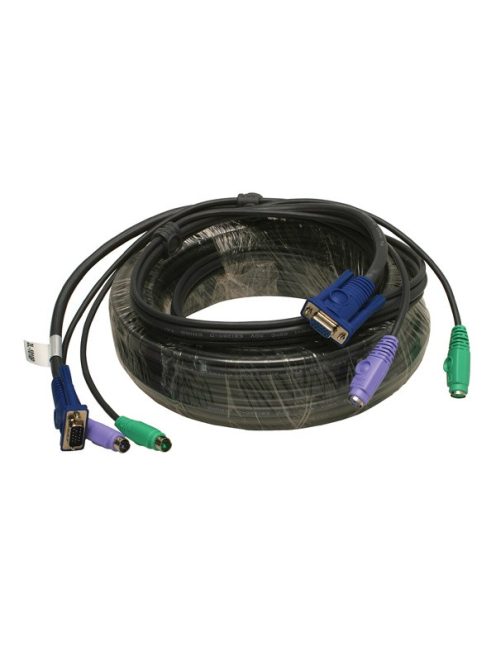 ATEN KVM Kábel PS/2 és VGA,  10m - 2L-1010P