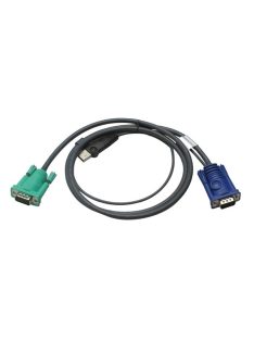 ATEN KVM Kábel USB és VGA,   1,2m