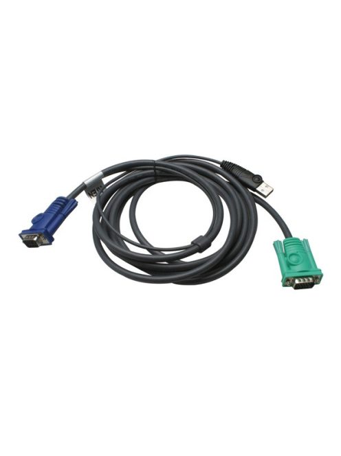 ATEN KVM Kábel USB és VGA,   3m
