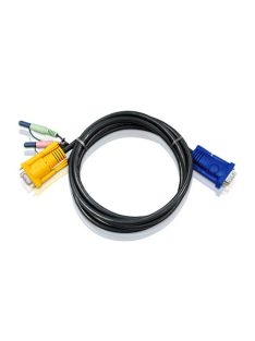 ATEN KVM Kábel HBD + Audio és SPHD,   5m - 2L-5205A
