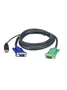 ATEN KVM Kábel USB és VGA,   5m