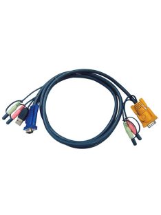 ATEN KVM Kábel USB és VGA,   3m