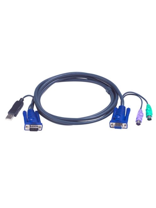 ATEN KVM Kábel PS/2 - USB,   2m - 2L-5502UP