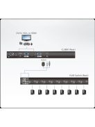 ATEN KVM Konzol LCD 18,5" - CL3800NW