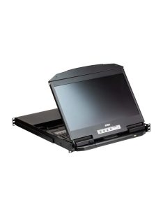   ATEN KVM Switch USB HDMI Multi-View Dual Rail, WideScreen LCD, 4 port