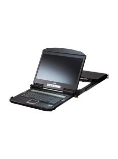   ATEN KVM Switch USB HDMI Multi-View Dual Rail, WideScreen LCD, 4 port