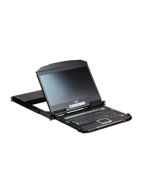 ATEN KVM Switch USB HDMI Multi-View Dual Rail, WideScreen LCD, 4 port