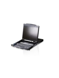 ATEN KVM Konzol LCD 19" + Switch, 16 port - CL5816N