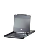 ATEN KVM Konzol LCD 17,3" + Switch, 8 port -CL6708MW-ATA-RG