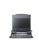 ATEN KVM Konzol LCD 17,3" + Switch, 8 port -CL6708MW-ATA-RG