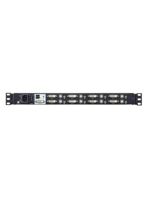 ATEN KVM Konzol LCD 17,3" + Switch, 8 port -CL6708MW-ATA-RG