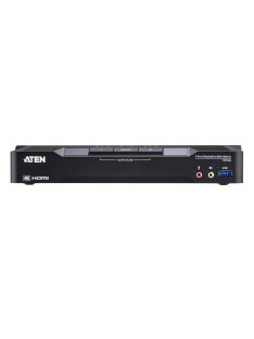   ATEN KVM Switch Mini-Mátrix USB DisplayPort 4K + Audio, 2 port - CM1942