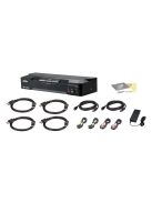 ATEN KVM Switch Mini-Mátrix USB DisplayPort 4K + Audio, 2 port - CM1942