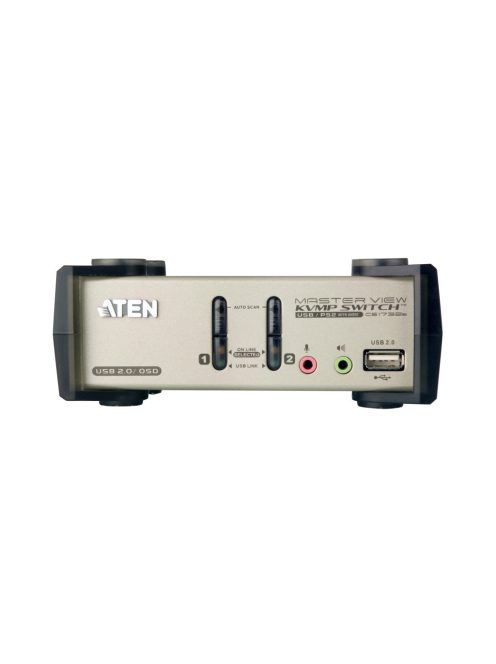 ATEN KVM Switch USB VGA + Audio, 2 port - CS1732B