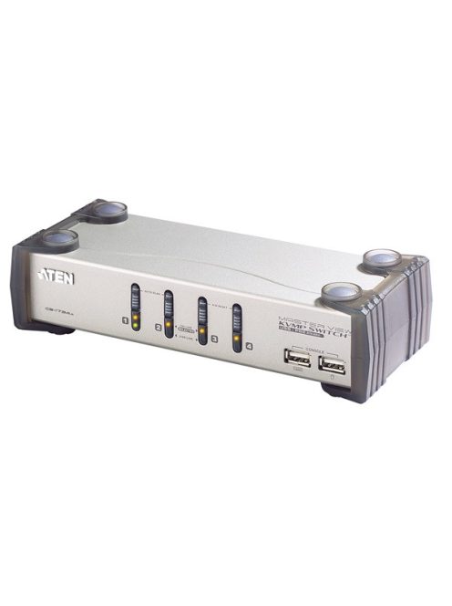 ATEN KVM Switch USB VGA + Audio, 4 port - CS1734A