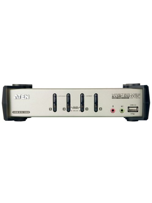 ATEN KVM Switch USB VGA + Audio, 4 port - CS1734B