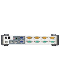 ATEN KVM Switch USB VGA Dual-View + Audio, 4 port - CS1744