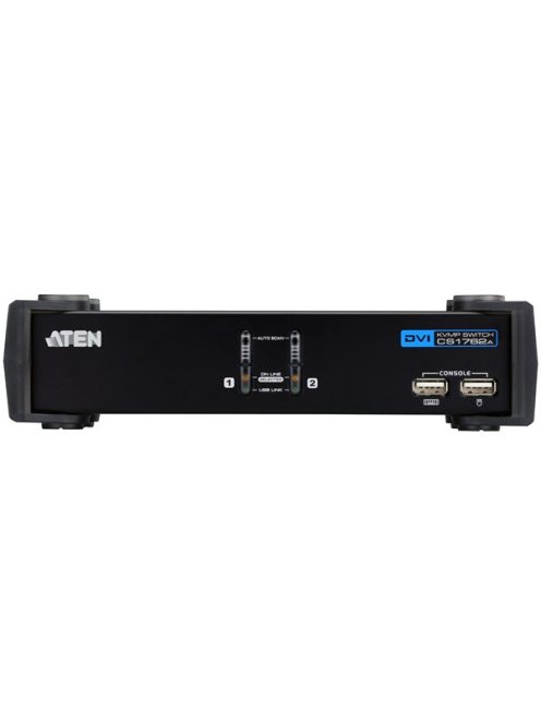 ATEN KVM Switch USB DVI + Audio, 2 port - CS1762A