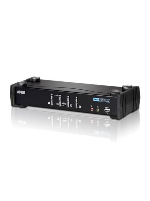 ATEN KVM Switch USB DVI + Audio, 4 port - CS1764