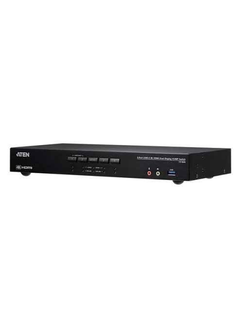 ATEN KVMP Switch USB 3.2 Gen1, 4K HDMI, Dual Display, 4 port - CS1844
