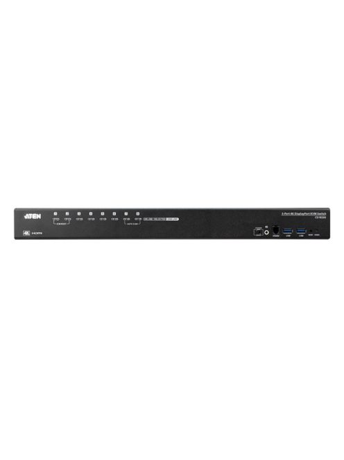 ATEN 8-Port USB 3.2 Gen1 4K DisplayPort KVM Switch