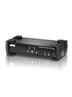 ATEN KVM Switch USB DisplayPort 4K + Audio, 2 port - CS1922