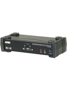 ATEN KVM Switch USB DisplayPort 4K + Audio, 2 port - CS1922M