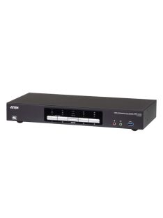   ATEN KVMP Switch USB 3.0, 4K DisplayPort, Dual Display, 4 port