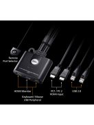 ATEN KVM Switch USB FHD HDMI,2-Port  CS22HF