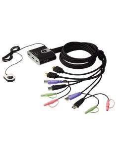 ATEN KVM Switch USB HDMI + Audio, 2 port - CS692
