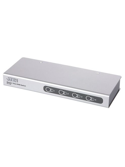 ATEN KVM Switch PS/2 VGA Slim, 4 port - CS74