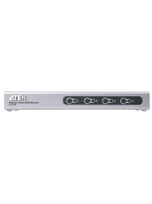 ATEN KVM Switch PS/2 VGA Slim, 4 port - CS74