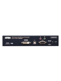   ATEN KVM Transmitter Over IP, 2K DVI-D Dual-Link, Dual SFP & PoE