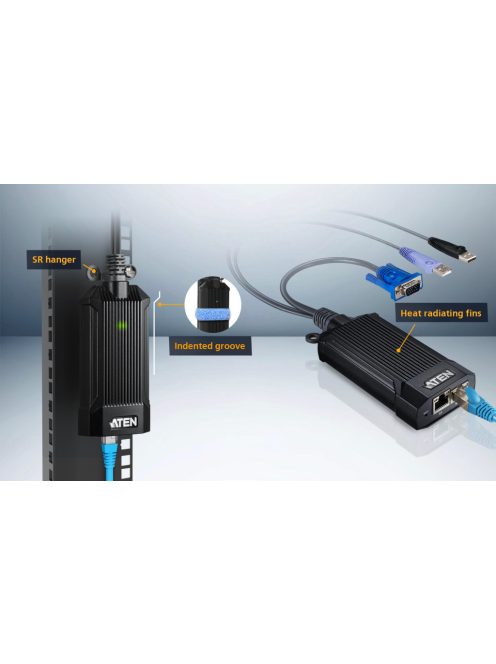 ATEN KVM DigiProcesszor USB VGA KG1900T-AX