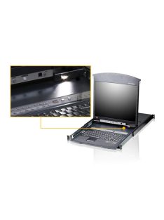 ATEN ALTUSEN KVM Konzol LCD 17" + Switch, 8 port
