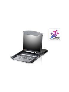 ATEN ALTUSEN KVM Konzol LCD 19" + Switch IP, 16 port