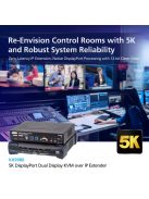 ATEN KVM Over IP Switch 2x2 Port, 5K, DisplayPort, DP, Dual Display, Transmitter - KX9980T