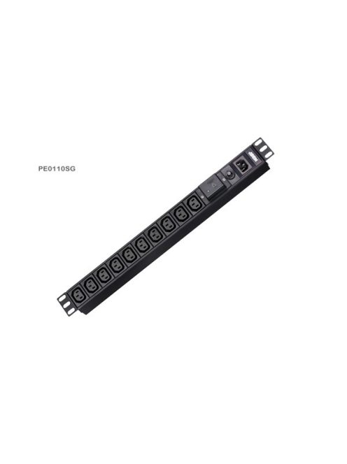 ATEN PDU túlfeszvédős, 1U, 10A - PE0110SG