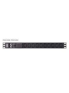 ATEN PDU túlfeszvédős, 1U, 16A - PE0210SG