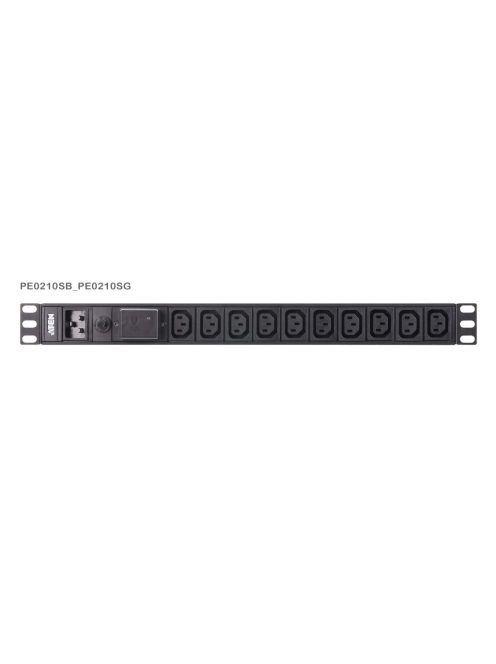 ATEN PDU túlfeszvédős, 1U, 16A - PE0210SG