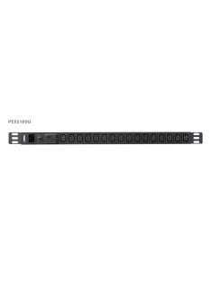 ATEN PDU túlfeszvédős, 0U, 16A, 16port - PE0216SG