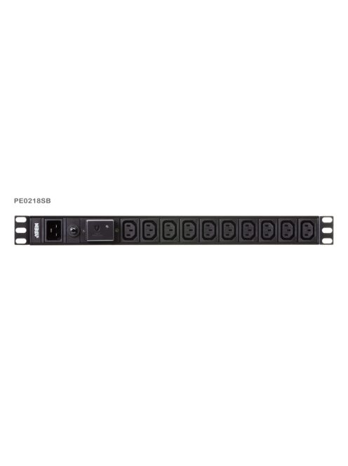 ATEN PDU túlfeszvédős, 1U, 20A, 18port - PE0218SB