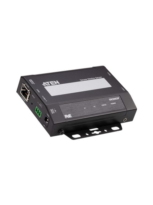 ATEN Secure Device Szerver PoE, 2xRS-232