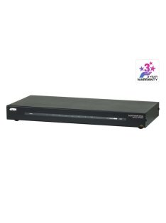  ATEN Serial Konzol Szerver, 8 port (Cisco pin-outs és auto-sensing DTE/DCE funkció)
