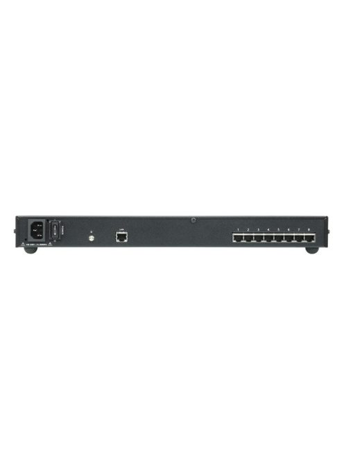 ATEN Serial Konzol Szerver, 8 port (Cisco pin-outs és auto-sensing DTE/DCE funkció)
