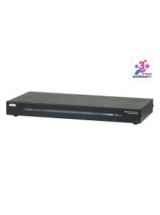   ATEN Serial Konzol Szerver, 16 port (Cisco pin-outs és auto-sensing DTE/DCE funkció)