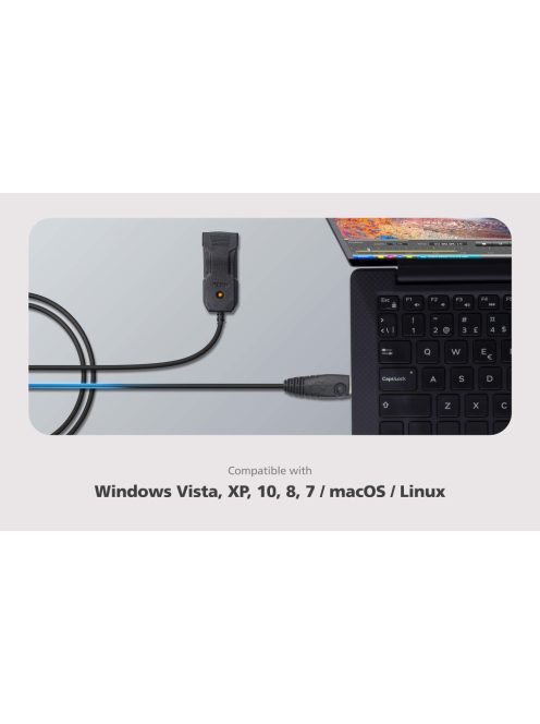 ATEN Konzol adapter USB - RJ45 (RS232), 1,2m, fekete