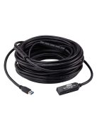 ATEN Kábel USB 3.2 Gen1 Extender, 20m, fekete - UE332C-AT-G