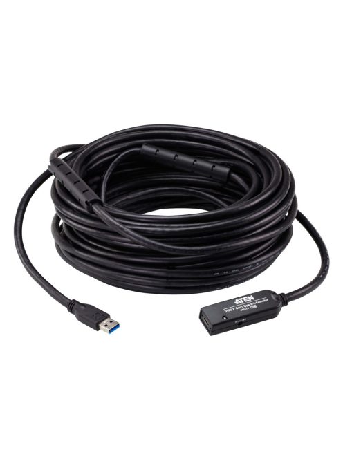 ATEN Kábel USB 3.2 Gen1 Extender, 20m, fekete - UE332C-AT-G