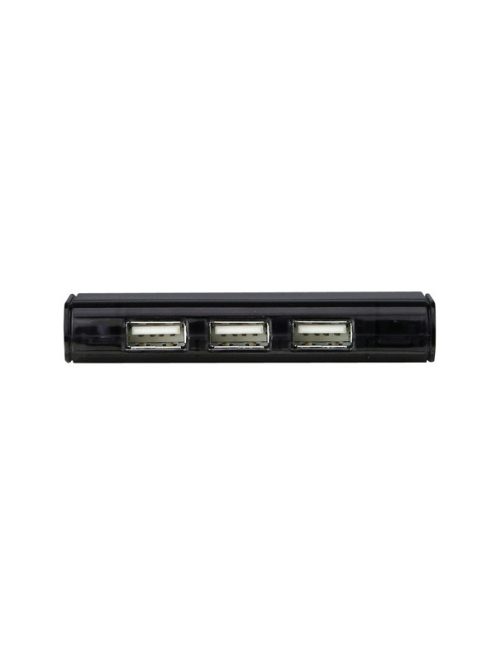ATEN HUB USB 2.0, 4 port, aktív, fekete - UH284Q9